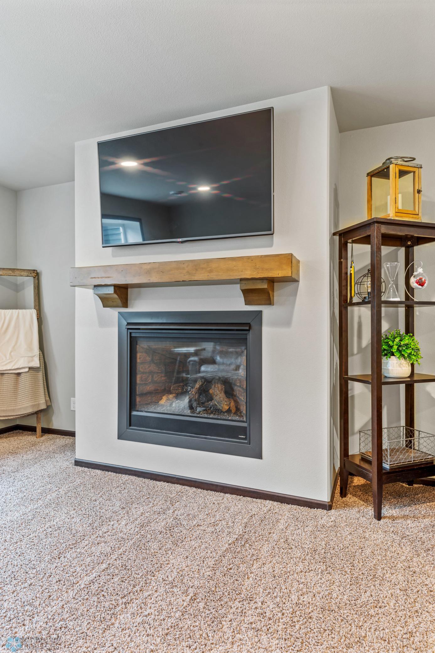 Family Room - Gas Fireplace