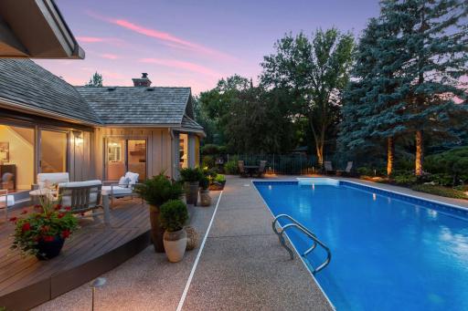 Pool lighting includes multi-color LEDs for added fun