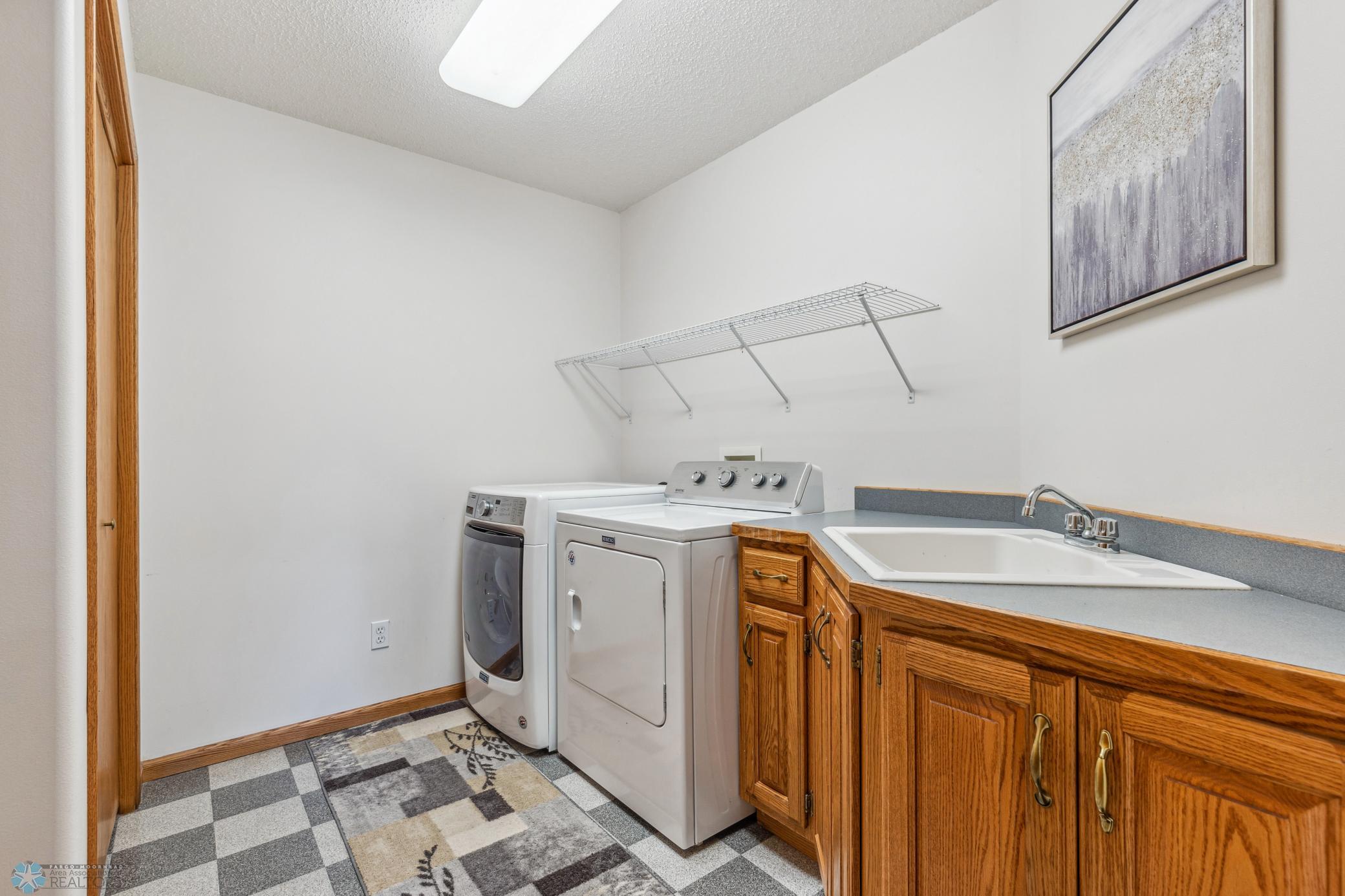 lower level laundry