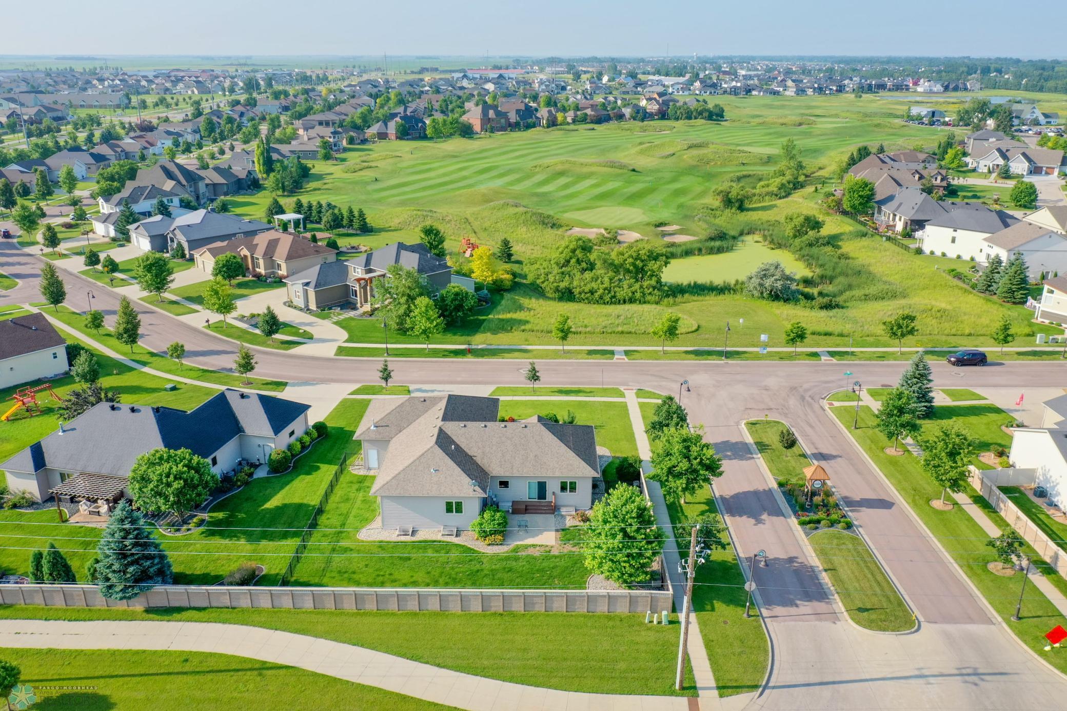 Across from Osgood Golf Course