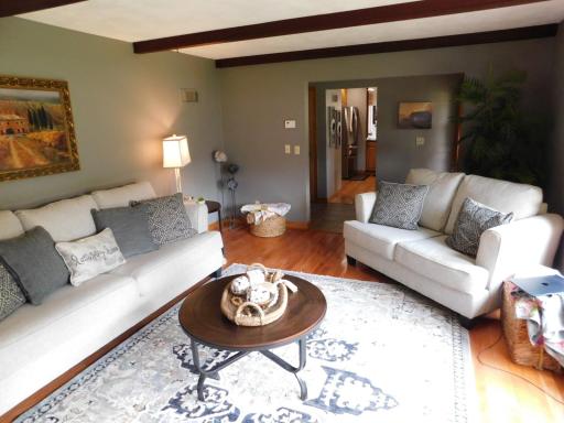 Check out those beautiful hardwood floors!
