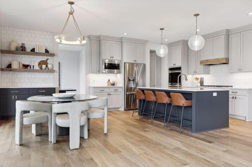 Informal Dining with eat-in kitchen *photo of like home