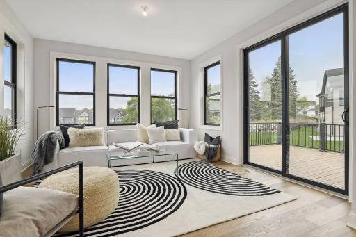 Sunroom with Composite Deck *photo of like home
