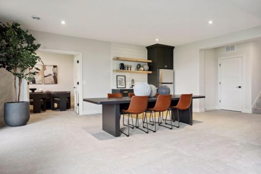 Lower Level Game Area with Wet-bar *photo of like home