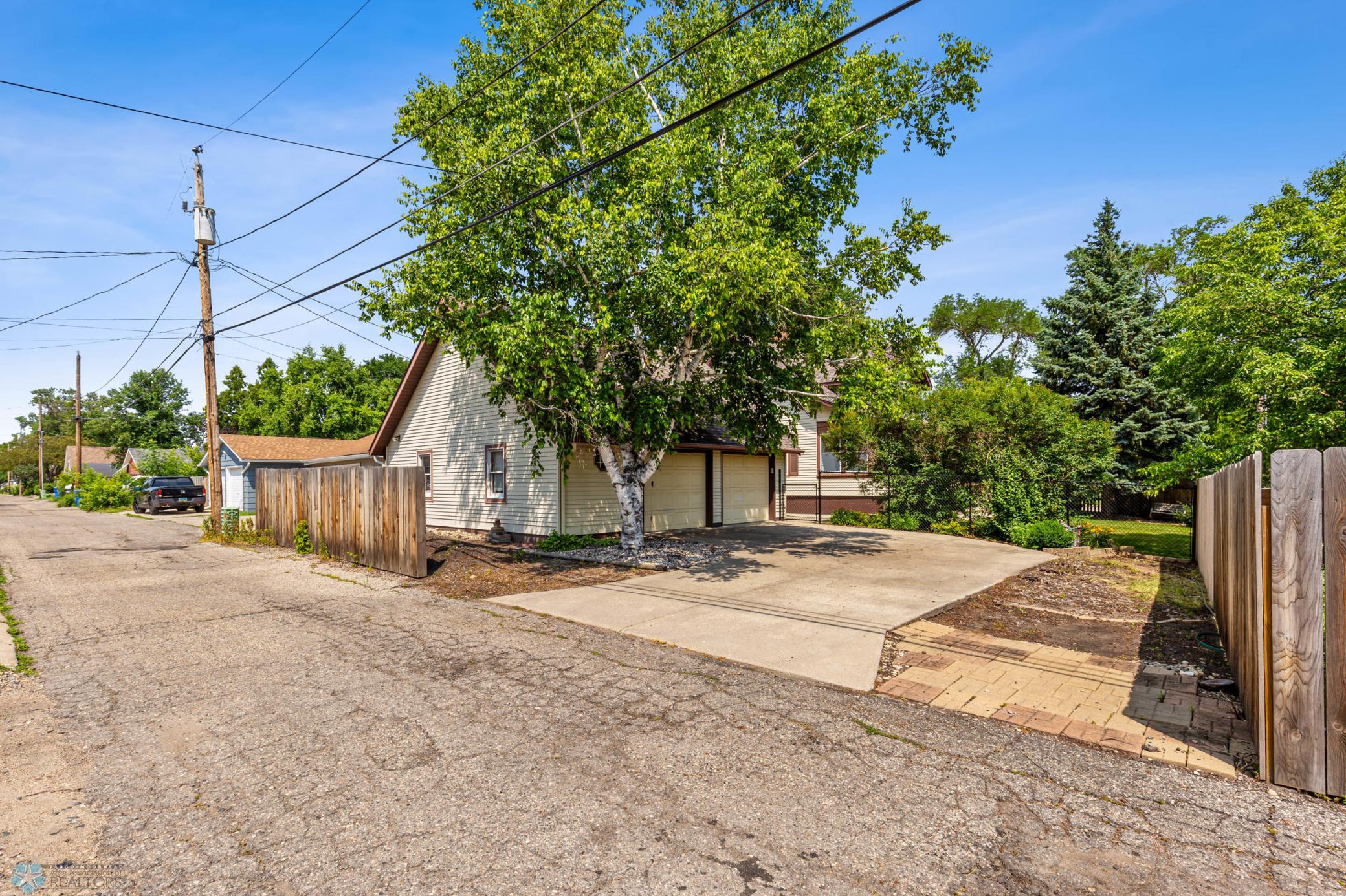 Driveway from Alley
