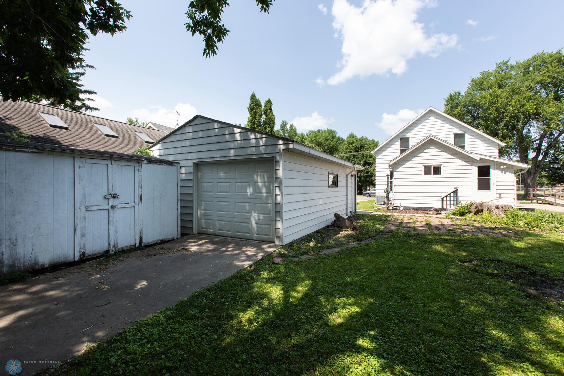 Backside Overhead Garage Door/Shed