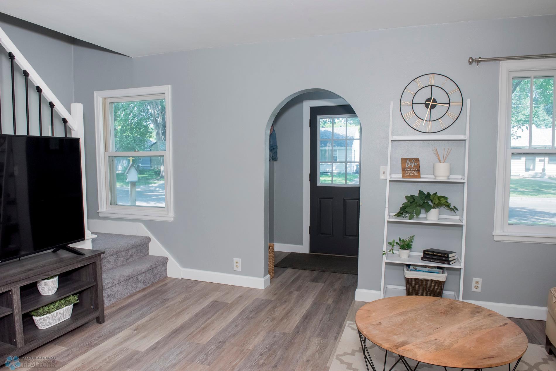 Front entry-foyer- living room