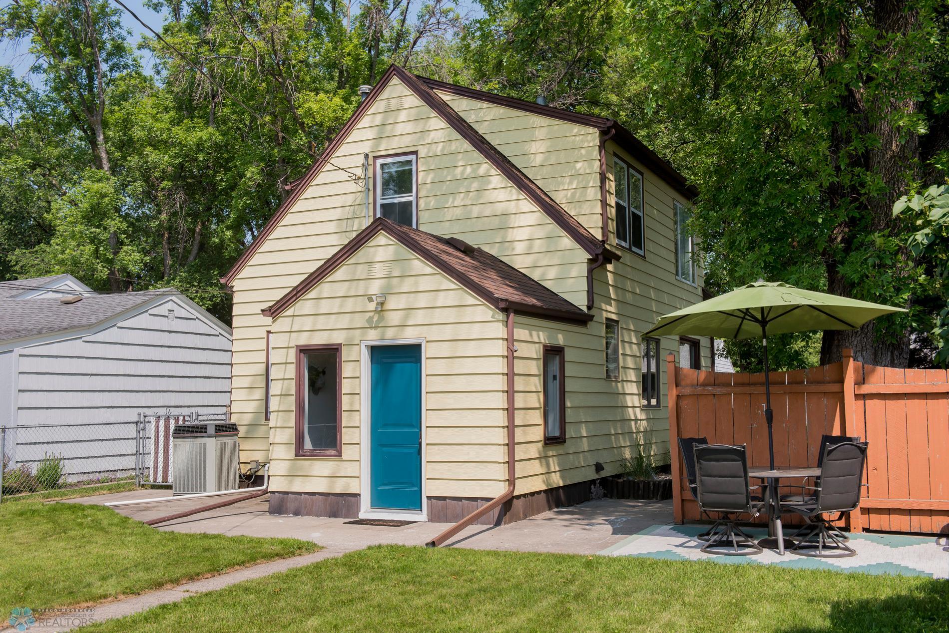 Rear view- patio