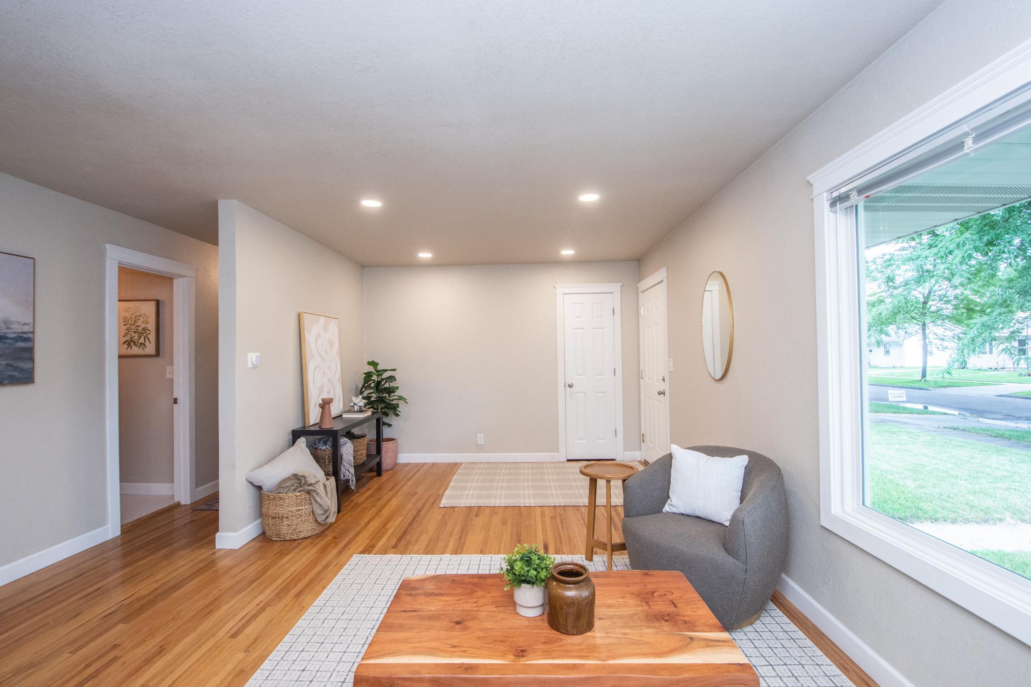 Upper living room
