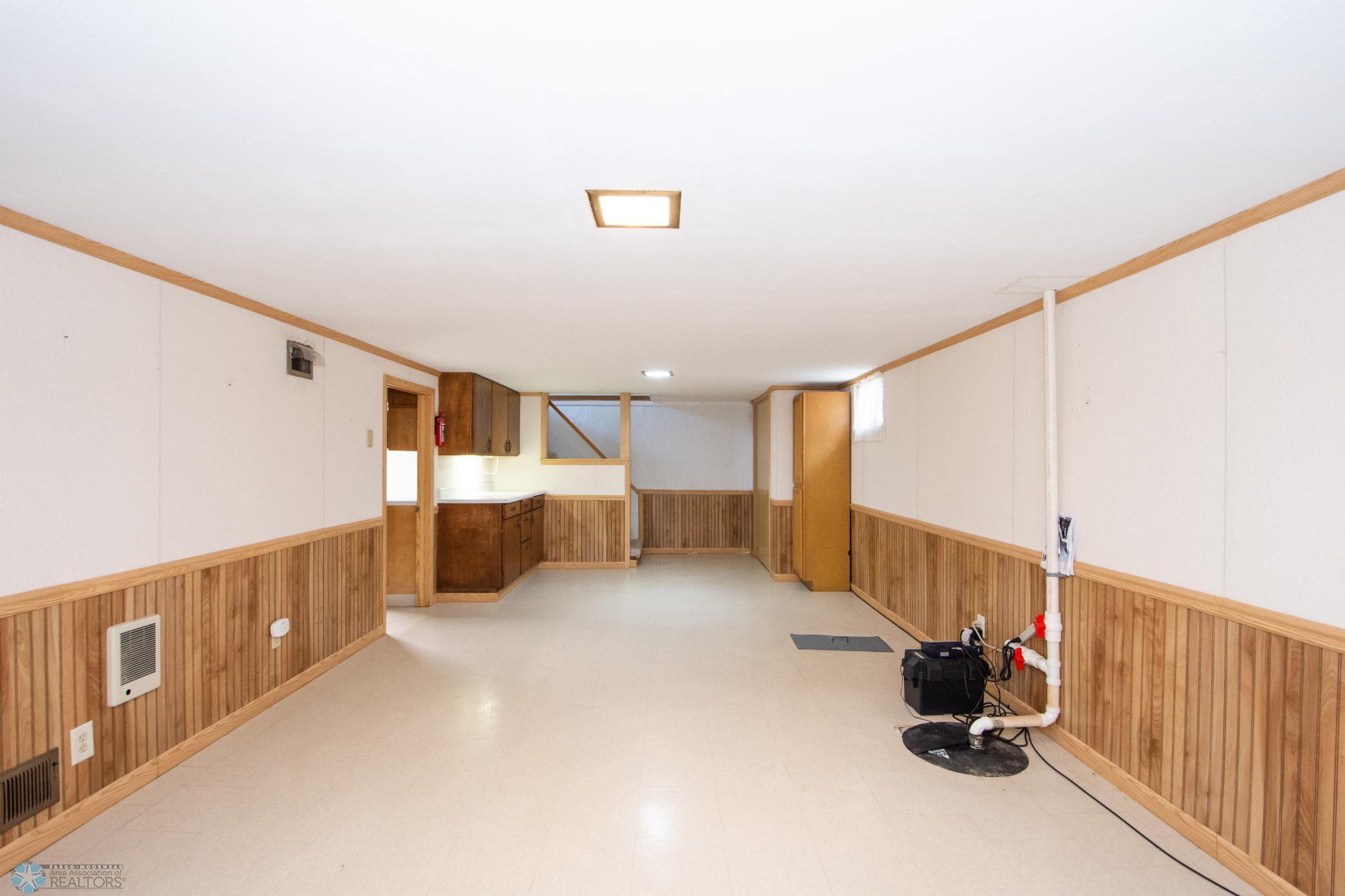 Basement Family Room & Stairs