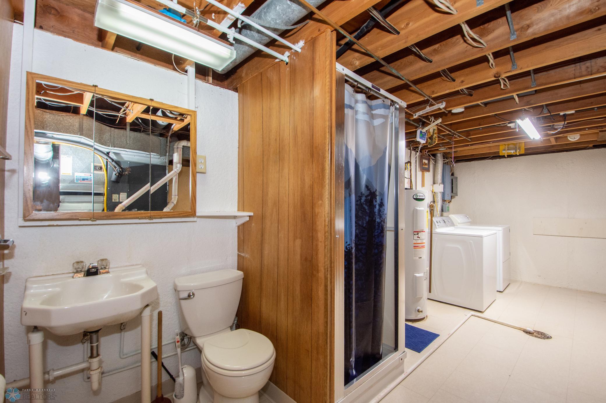 Basement 3/4 Bath & Shower