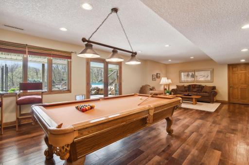 Bright walk-out basement perfect for entertaining