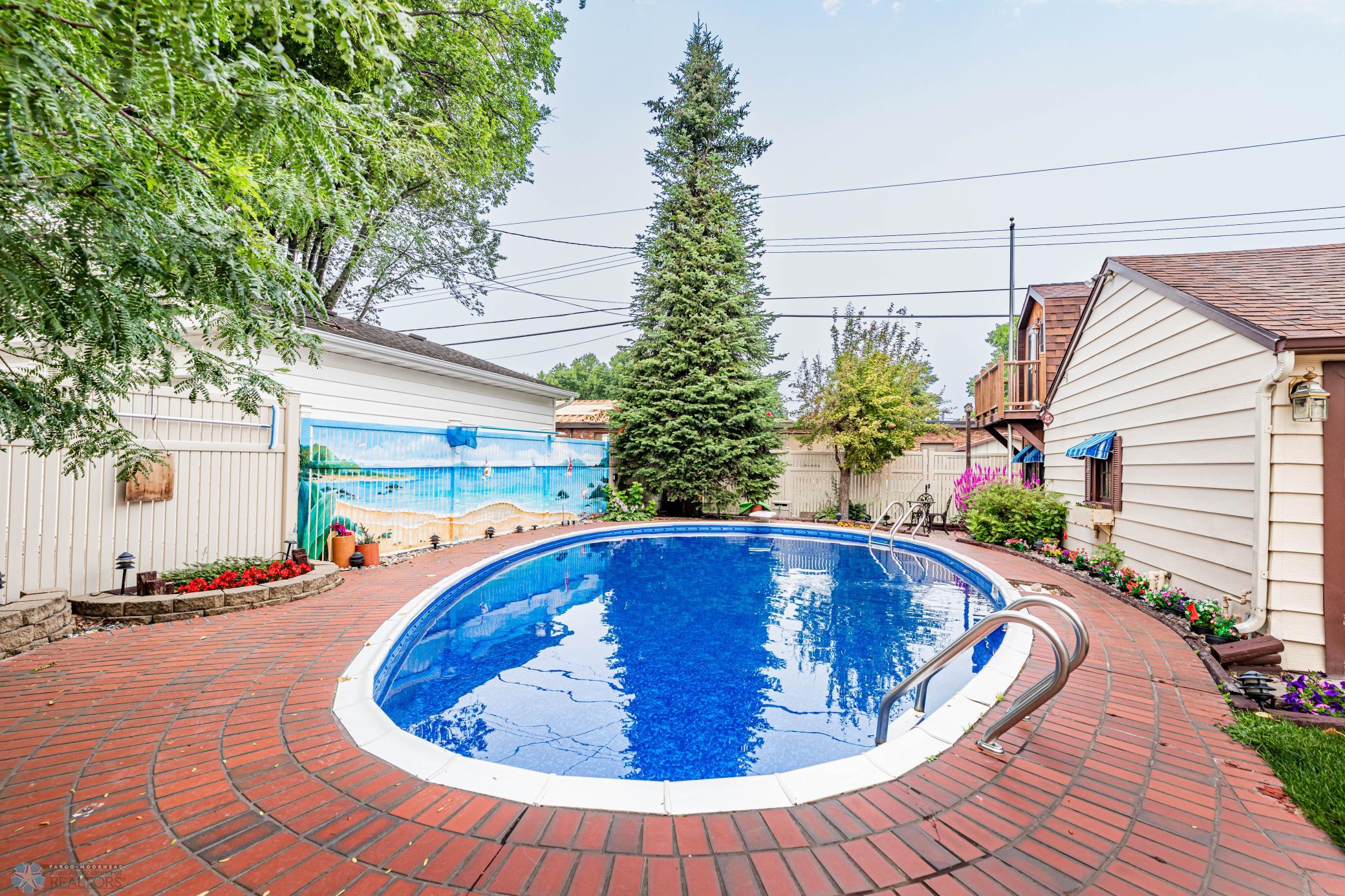 Pool Looking West