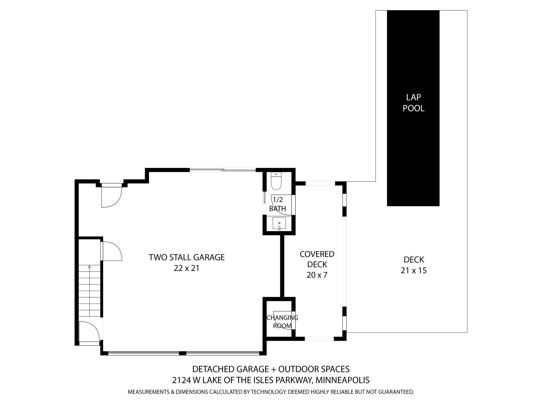 Garage + Outdoor Space_2124 W Lake of the Isles Pkwy