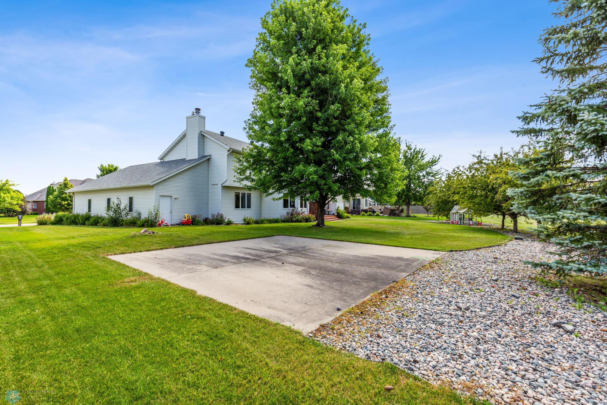 Backyard Concrete Pad