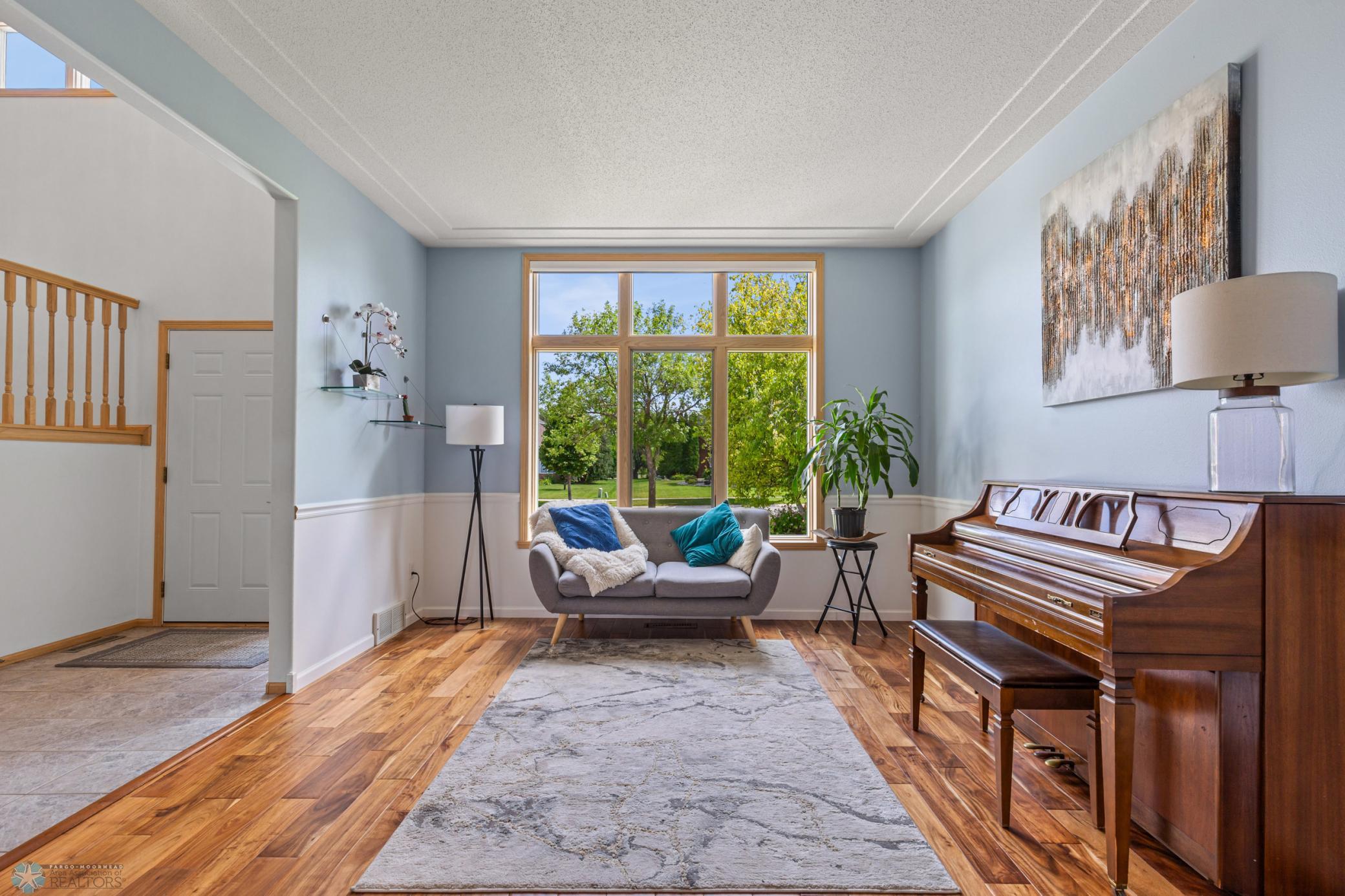 Living Room with Hardwood Floors