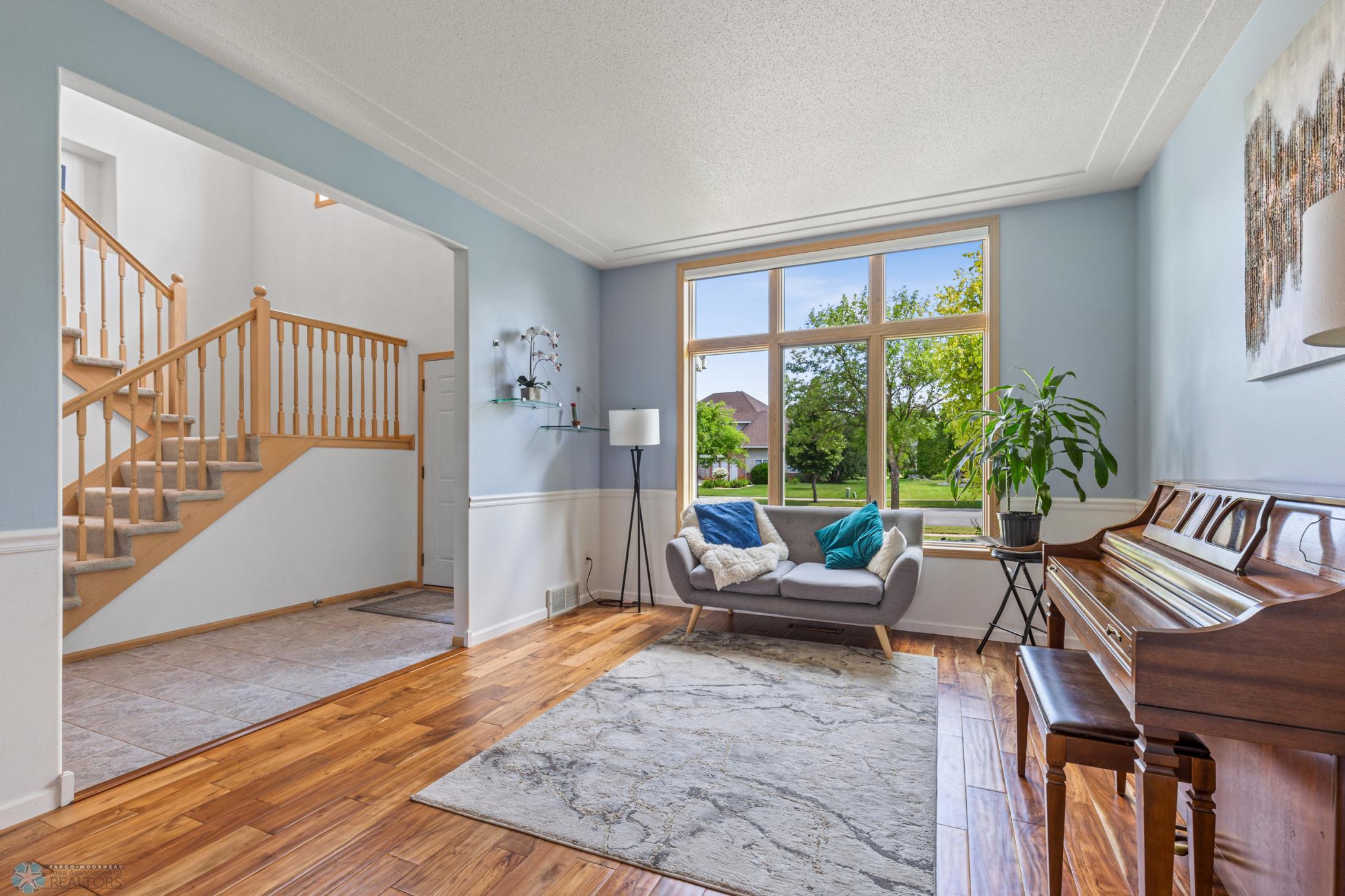 Living Room with Hardwood Floors