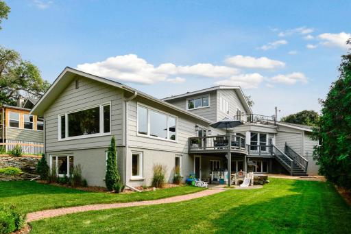 This residence merges indoor and outdoor living.