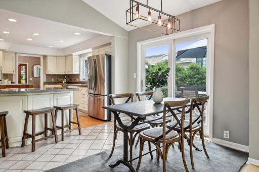 Dining space to host and entertain your guests.