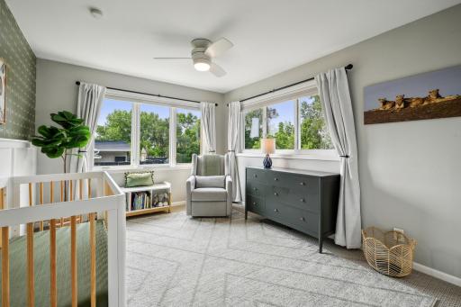 Second bedroom offers plenty of natural light.