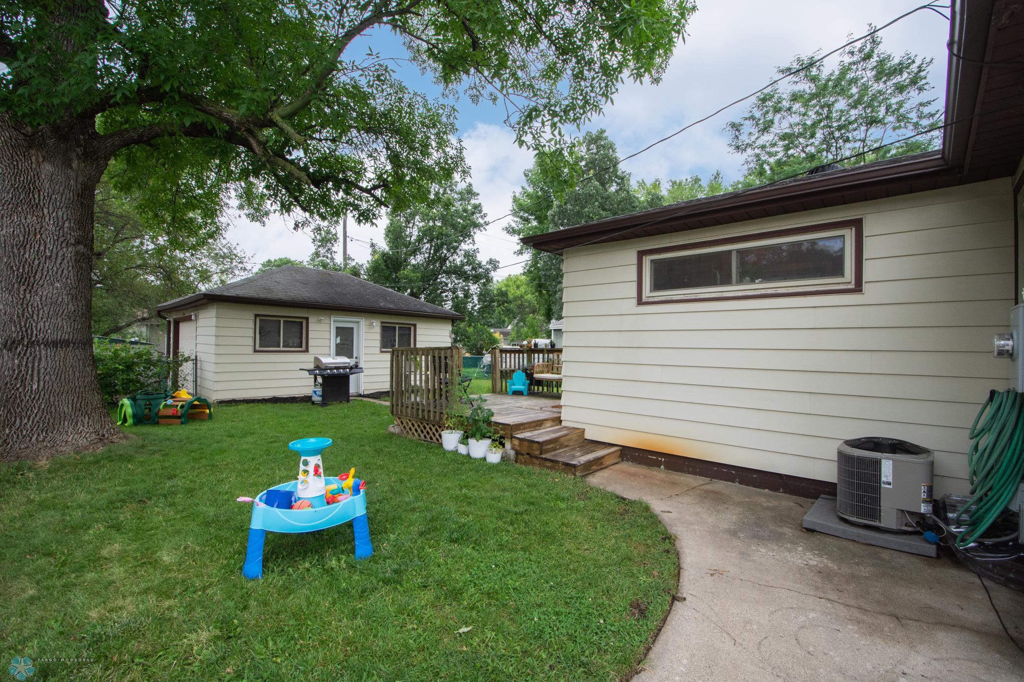 Back yard to house