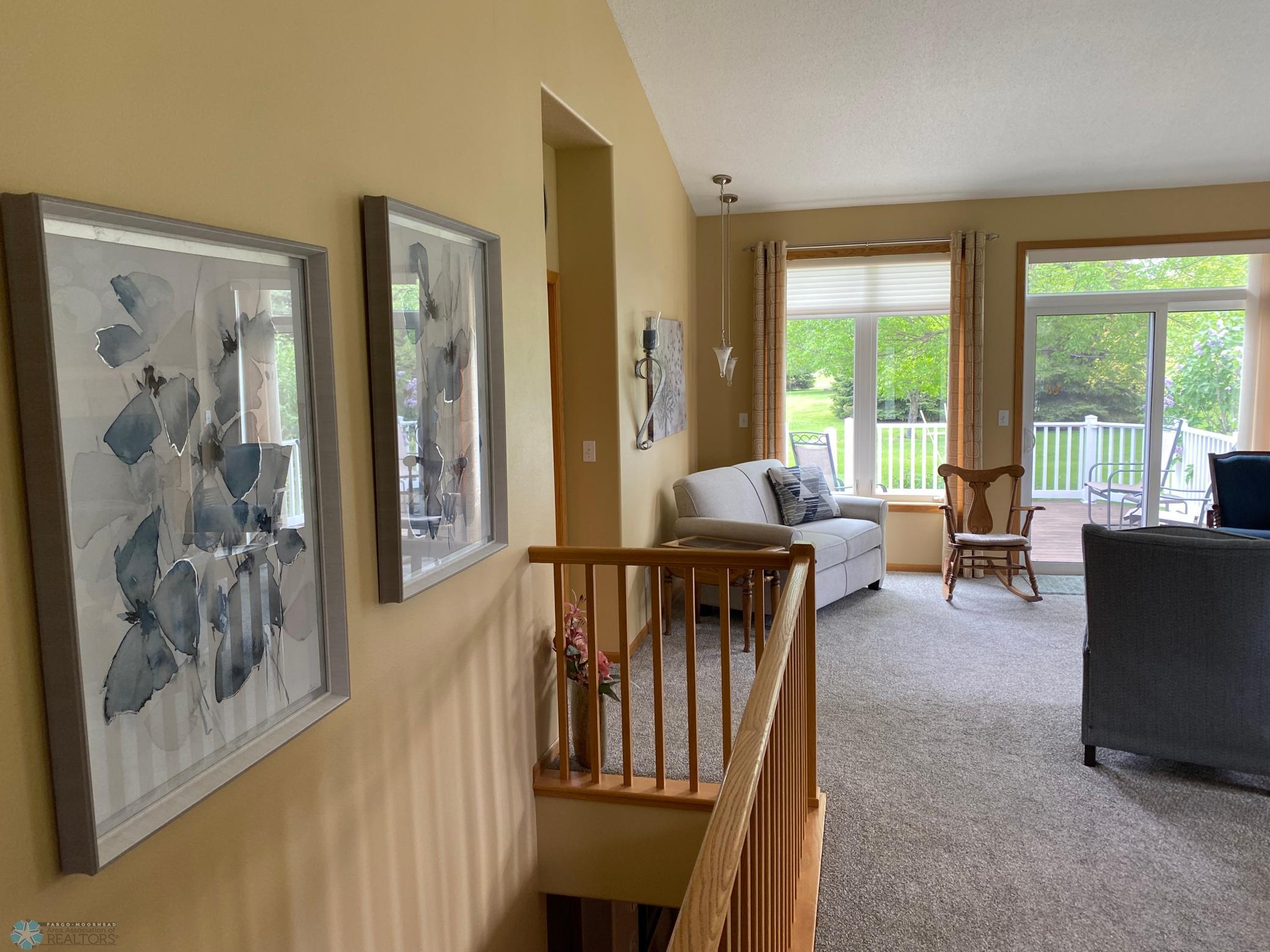 Owner Photo Stairs to Great Room