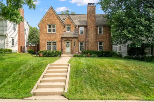 This two-story brick home is a true gem for a Buyer looking for style, class, and space. Set prominently over Sunnyside Road in the Country Club neighborhood of Edina.
