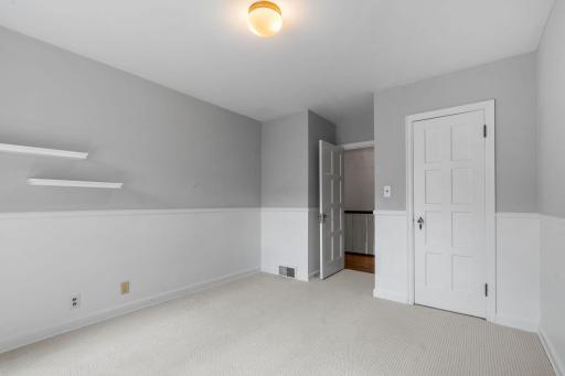 Alternate views of the upper level 3rd bedroom
