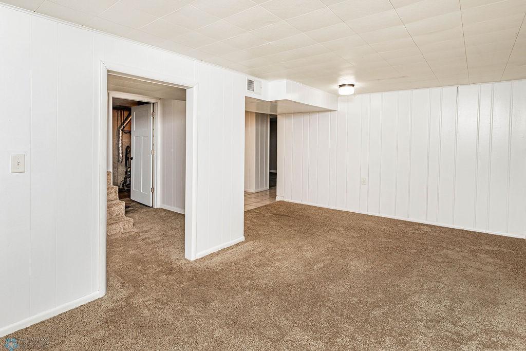 Basement living room