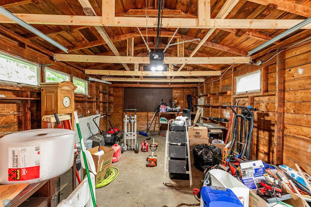 Garage interior