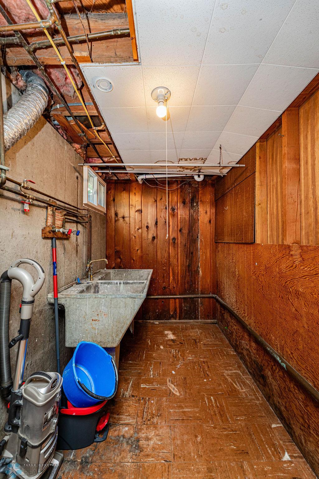 Laundry area