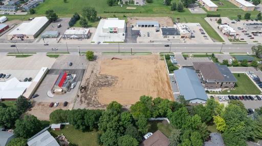 0.9 acres of potential in a bustling commercial area.