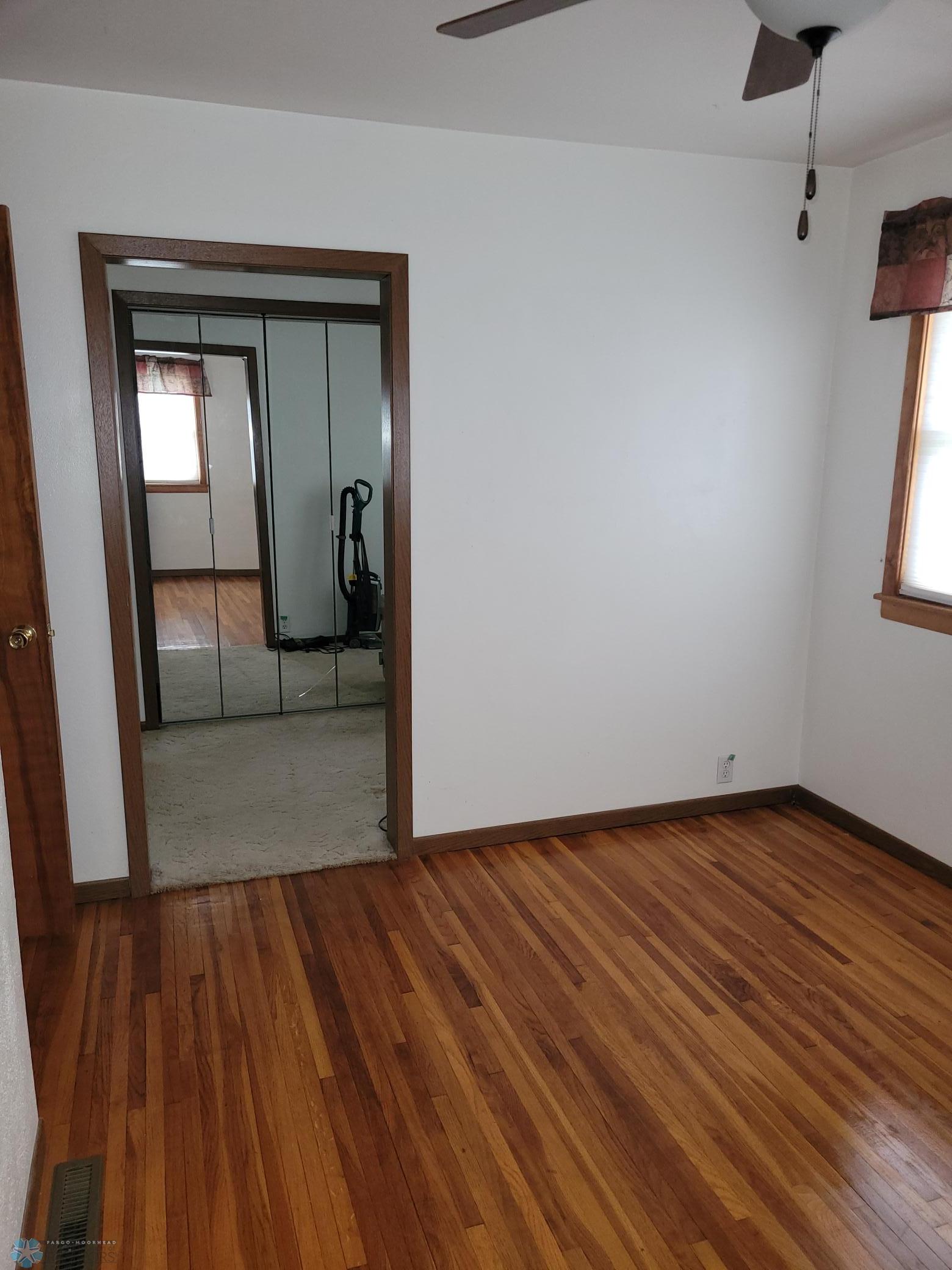 Bedroom into dressing room