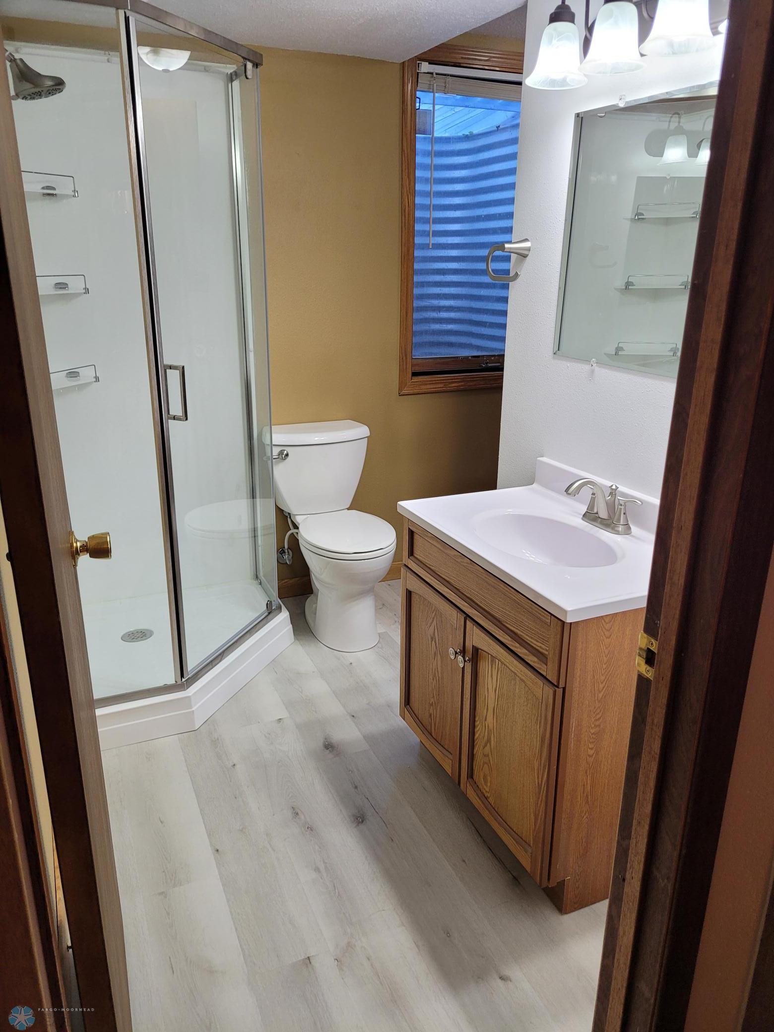Brand new 3/4 bath