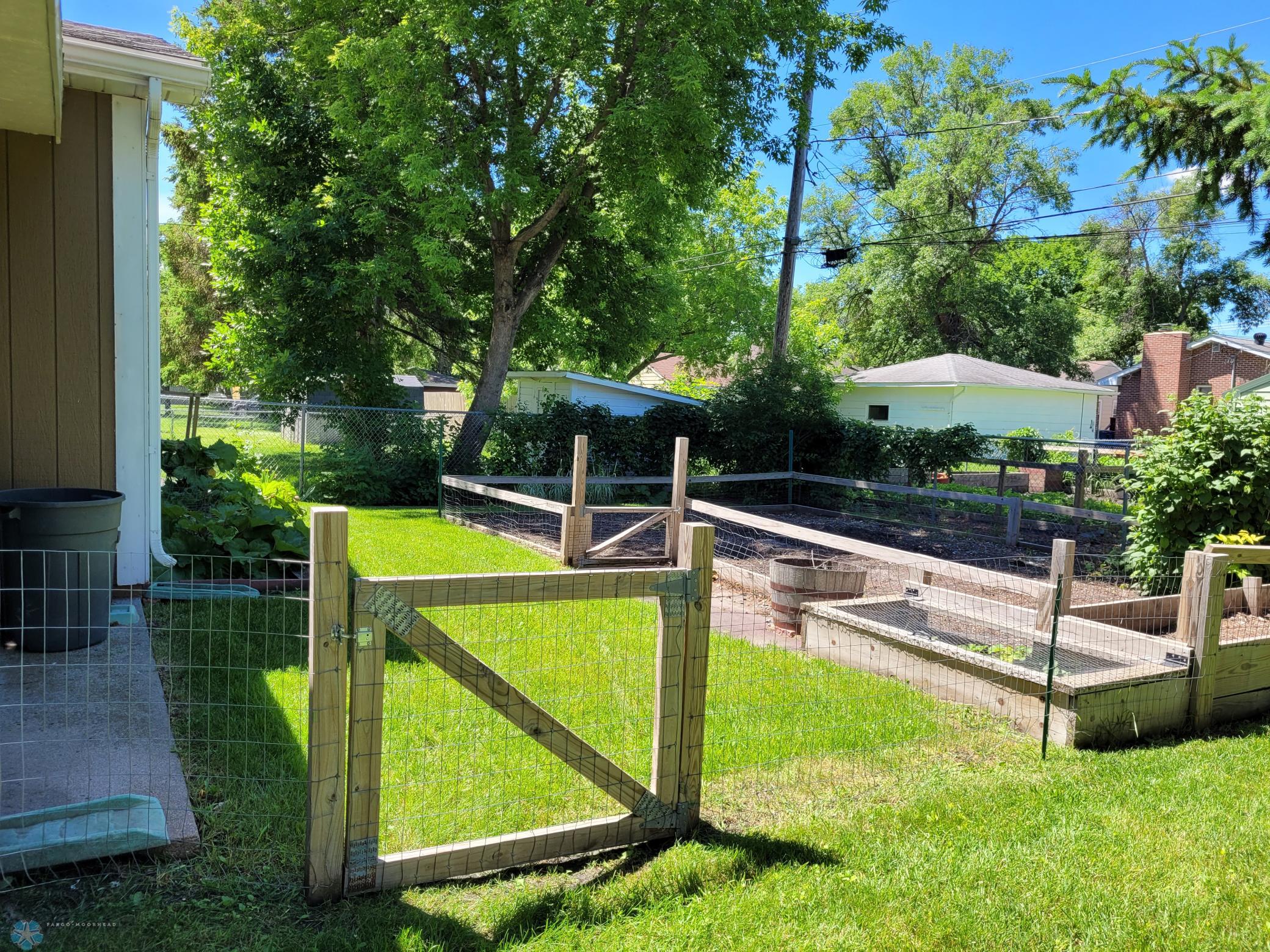 Raised beds