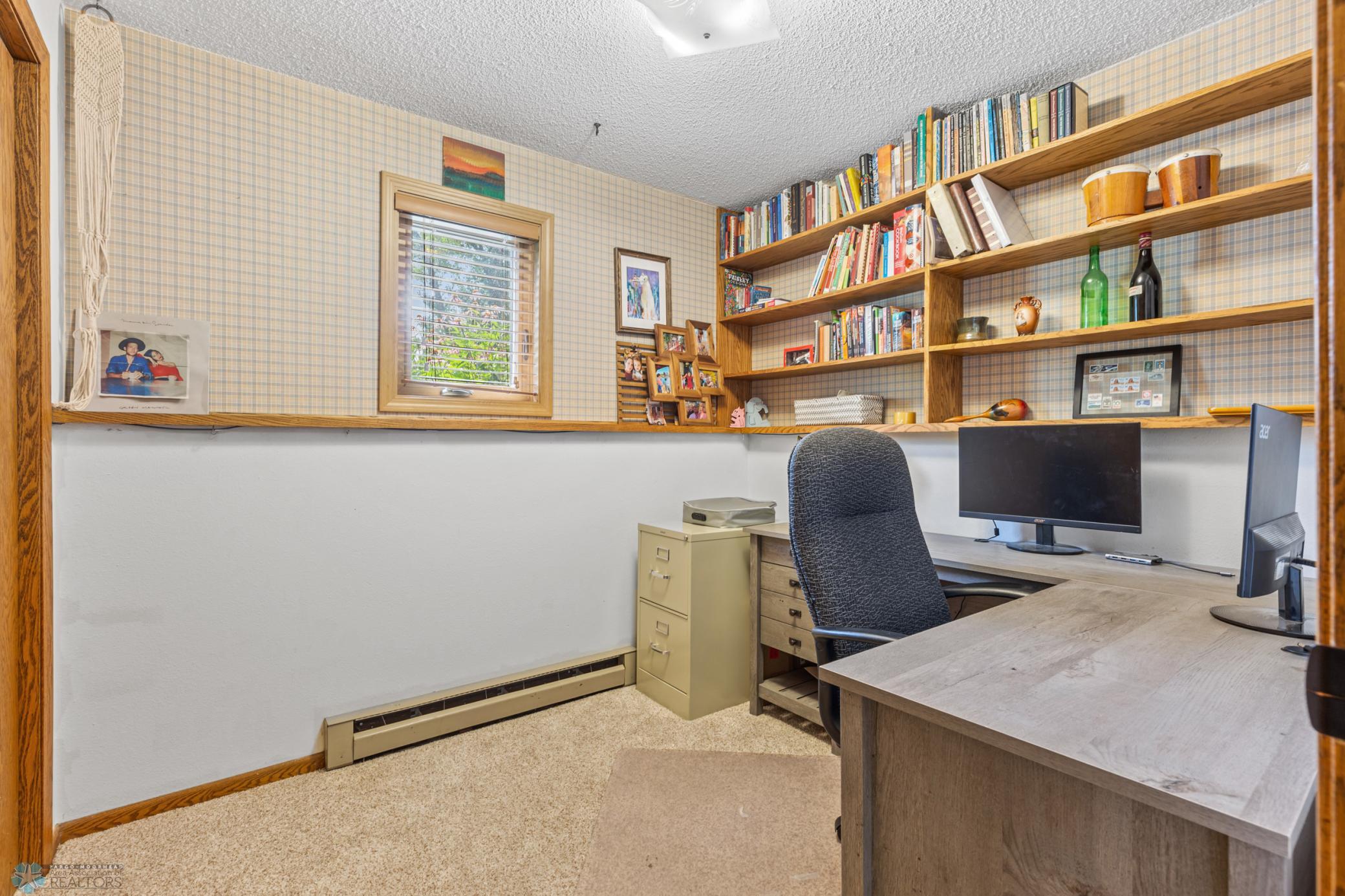 Bedroom currently used as office
