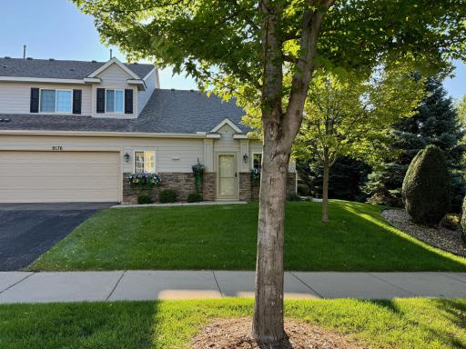 Charming cottage feel with a large open floor plan. Private outdoor patio off of the side of the home.