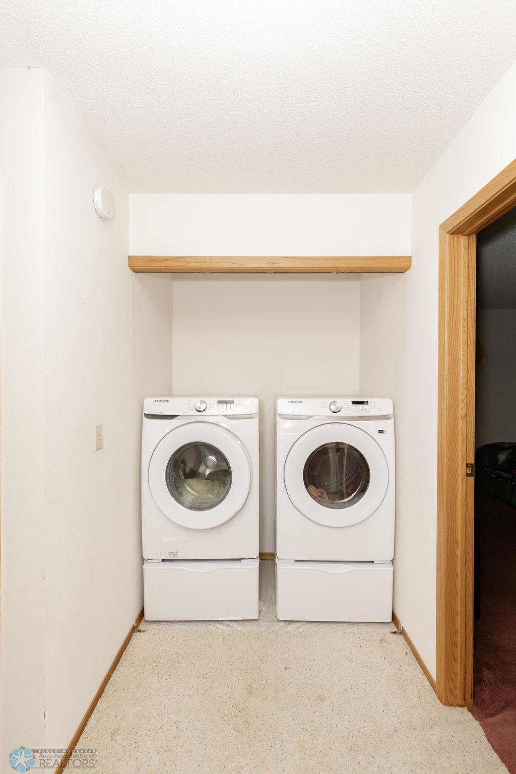 Main Floor Laundry- in hallway