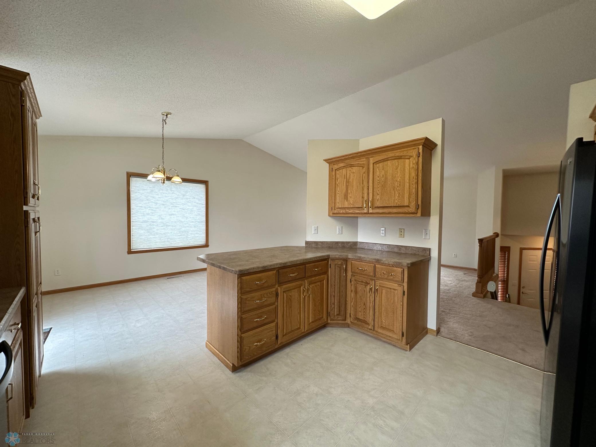 Kitchen looking toward dining