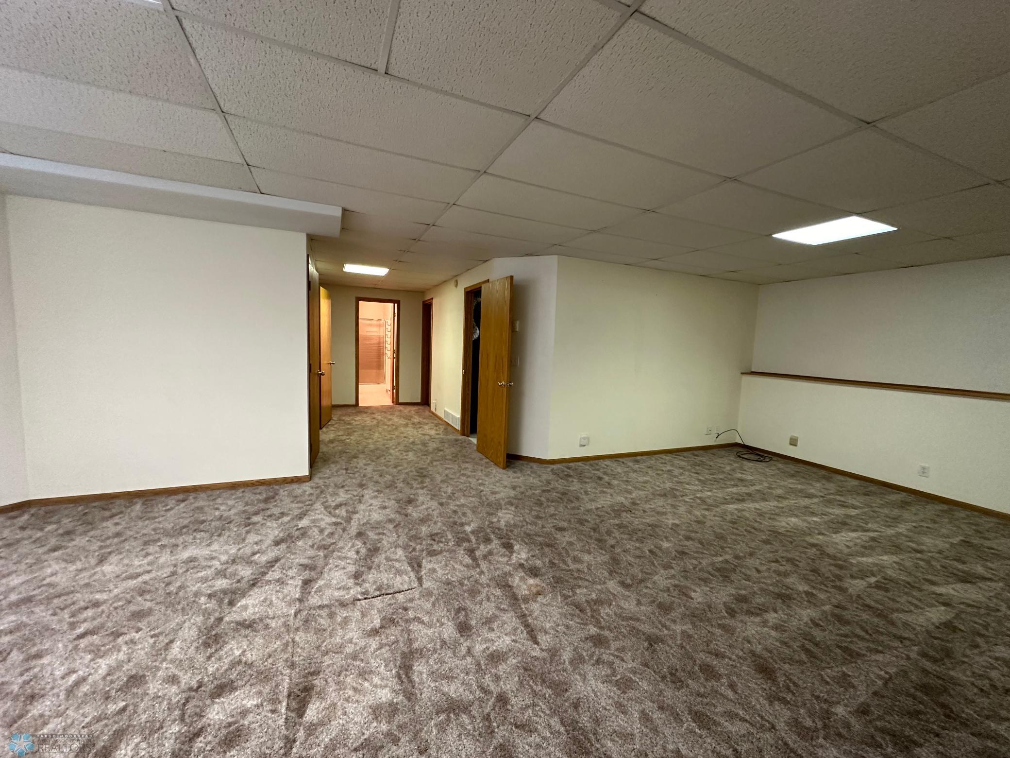Family room looking toward bedrooms