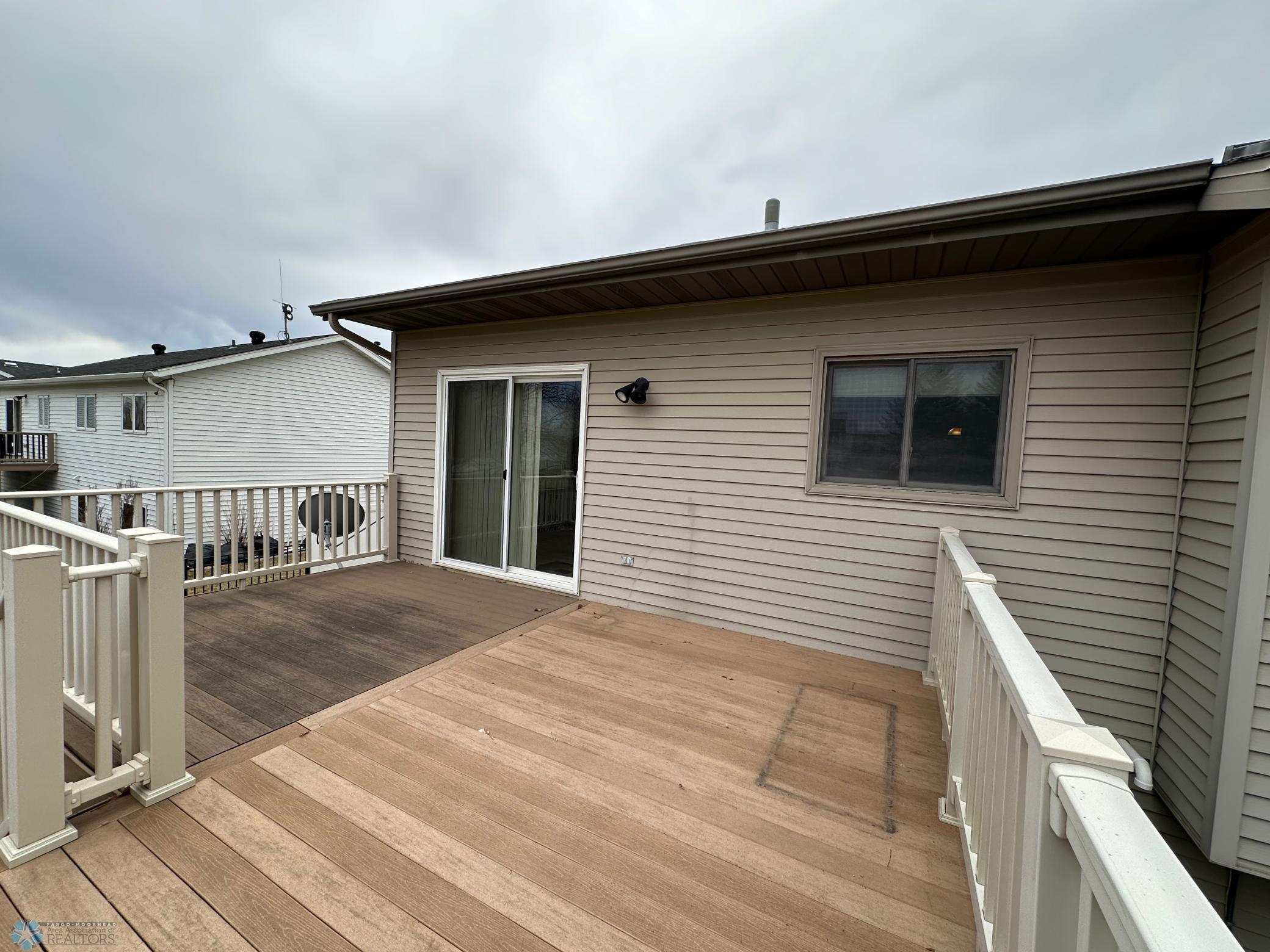 Expanded deck