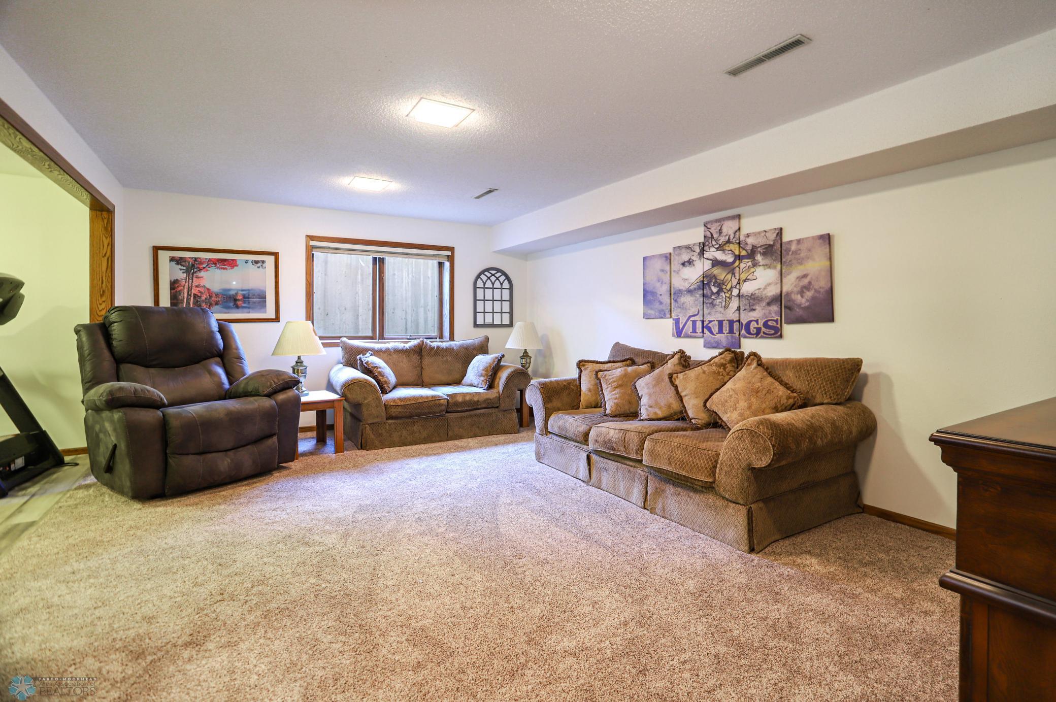 Basement family room