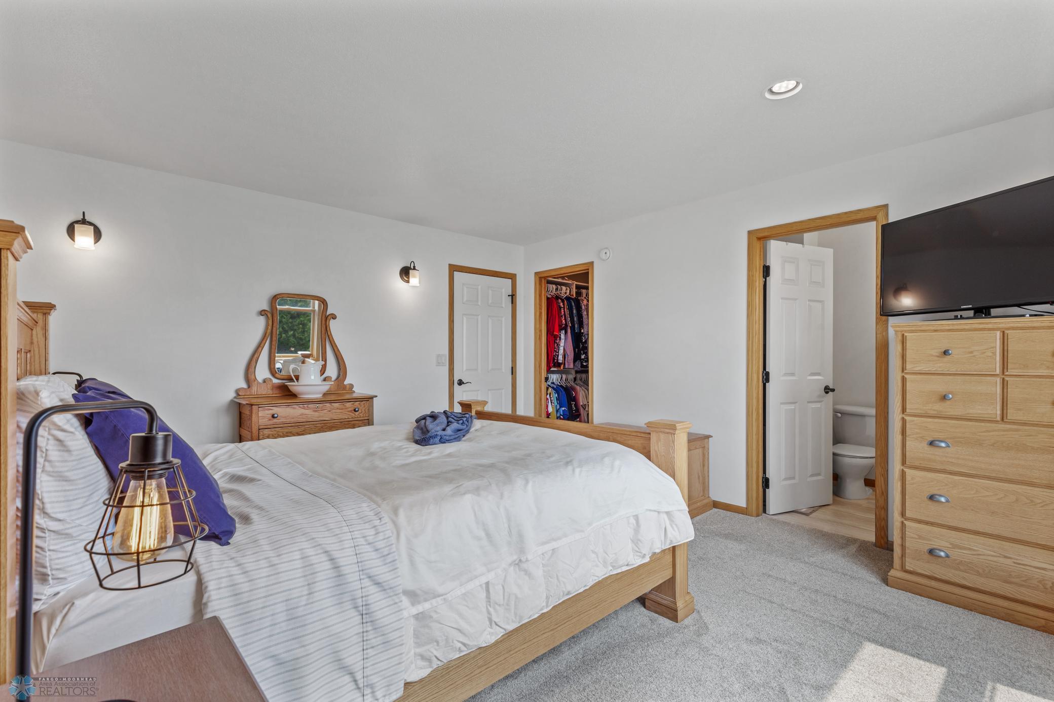 Primary Bedroom - 3/4 Bathroom & Walk-In Closet