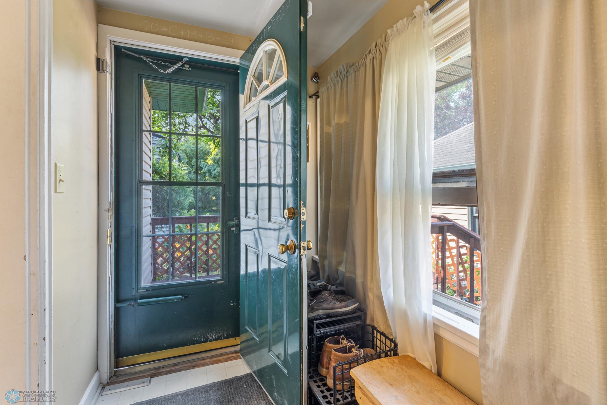 Rear entry