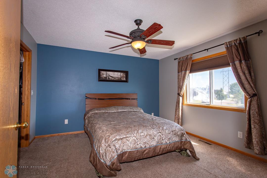 Large Primary Bedroom with Door to Hollywood Bath and Large Walkin Closet