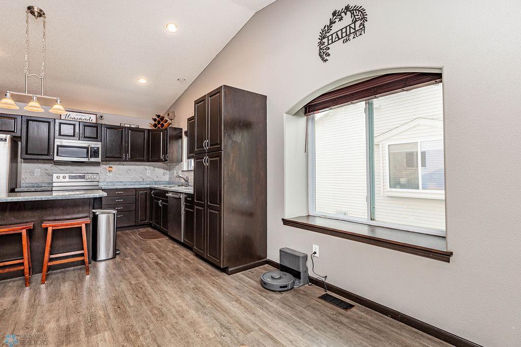 Window nook in kitchen/living area