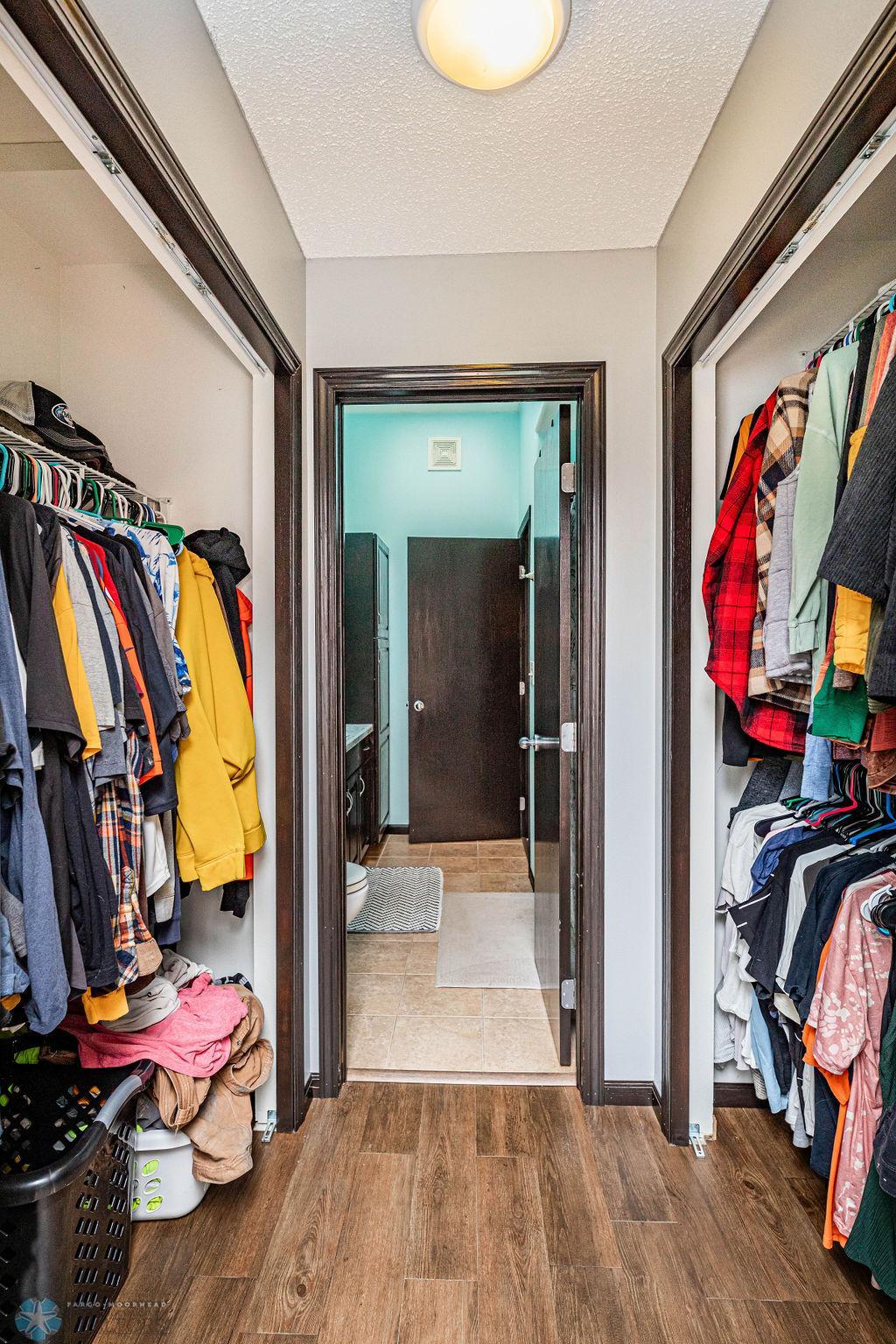 Master Walk-through Closet
