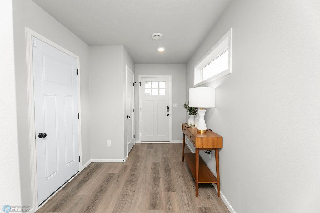 Spacious + light filled foyer