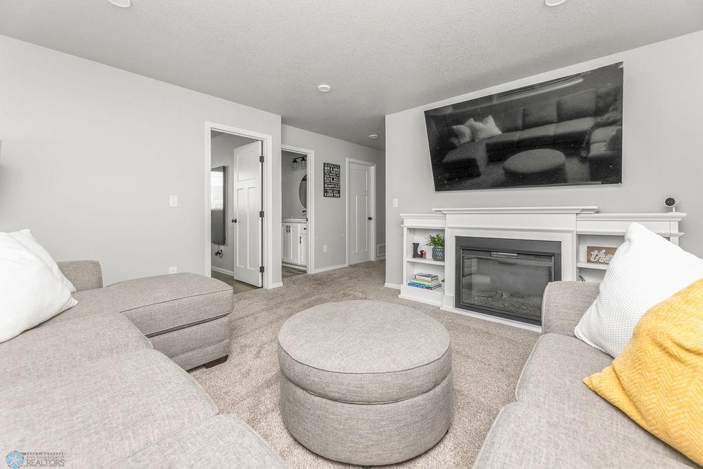 Family room [electric fireplace included]