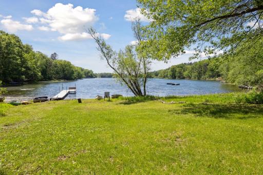 Flat Shore Area to Enjoy a Bonfire, Play Games, and Enjoy the Green Space